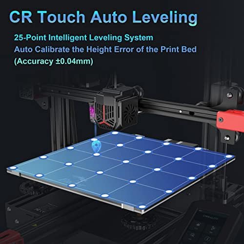 Официјален Ender на Creality Ender 3 Max Neo 3D печатач, надградба на 3Д печатачи со голема големина FDM со CR Touch Auto израмнување, сензор