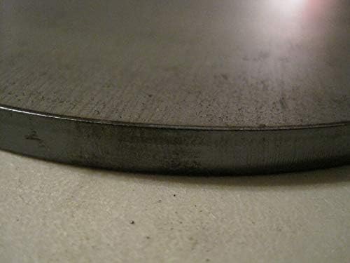 [100 парчиња] 1/8 челична плоча, диск, 3 дијаметар.125 '' A1011 челик, круг, круг