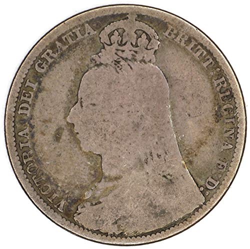 1889 Велика Британија Велика Британија Кралицата Викторија Соочува Лево КМ 774 ШИЛИНГ САЕМ