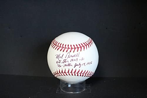 Мел Парнел потпиша бејзбол автограм автограм автограм PSA/DNA AM48697 - Автограмирани бејзбол