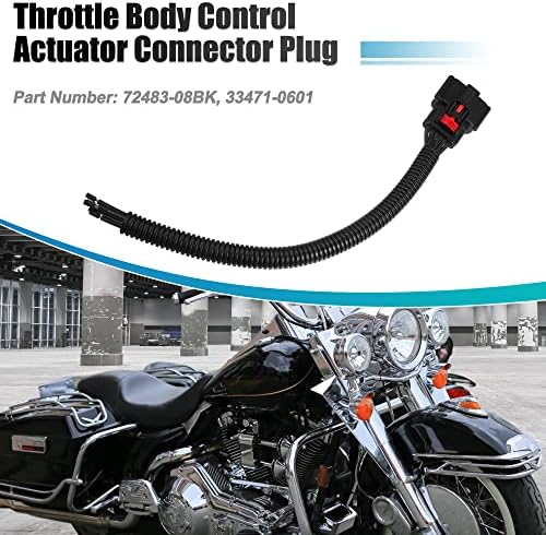 X Autohaux 6 Pin Trottle Control Control Contontor Motorcycle Pre-Wire Eter Control Control Control Actuator Wiring Plug Поправка