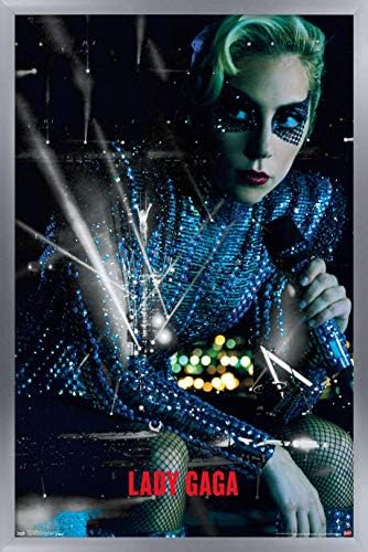 Трендови Интернационална Лејди Гага - постер во живо, 22.375 „x 34“, нерасположена верзија