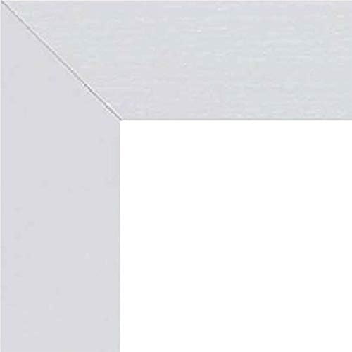 Уметнички рамки на САД 22x32 креда бел рамен 1,25 инчи, мазно завиткано дрво композитно wallидно декор за слики Постер рамка