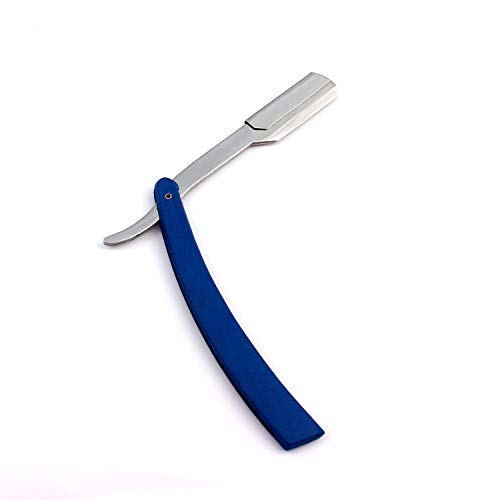 ODONTOMED2011® Професионален директен бербер раб челик Razors преклопување нож за бричење зелено преклопување на влакната за бричење