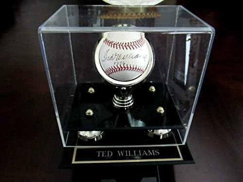 Тед Вилијамс Бостон Ред Сокс Хоф Потпиша Авто Гроздобер 60-70 Е Бејзбол Џса Случај-Автограм Бејзбол
