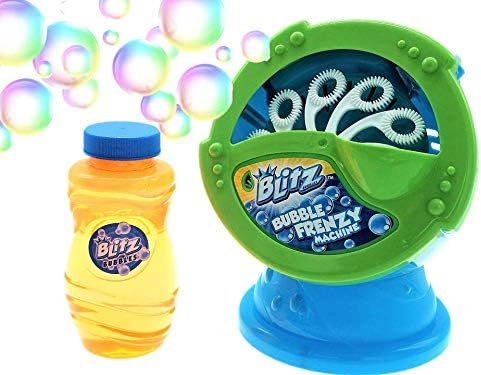 Blitz Premium Bubbles Bubble Frenzy Bubble Machine за деца од Ja-ru, безбедност тестирана во американските брендови за меурчиња играчки