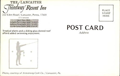 Lancaster Treadway Resort Inn Lancaster, Pennsylvania PA оригинална гроздобер разгледница
