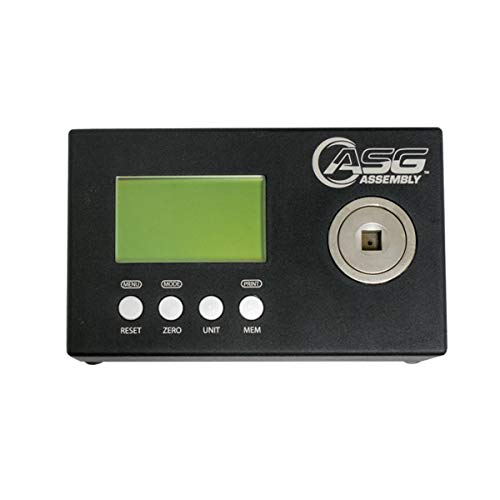 ASG DTT-10 1-10 lbf.in 3/8 Полнење на преносен шрафцигер клуч за електричен дигитален мерач на тестер на вртежен момент
