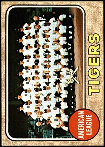 1968 Топс 528 Тигерс Тим Детроит Тигерс НМ/МТ тигри