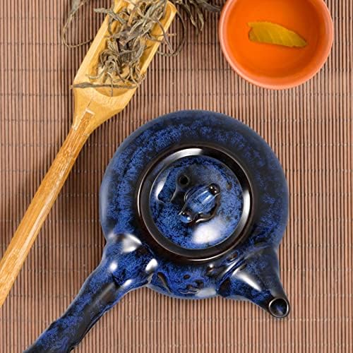 Ганазоно гроздобер декор Иден производител на чај кинески керамички чајник јапонска рачка чај котел ретро рачен чајник кунгфу чај