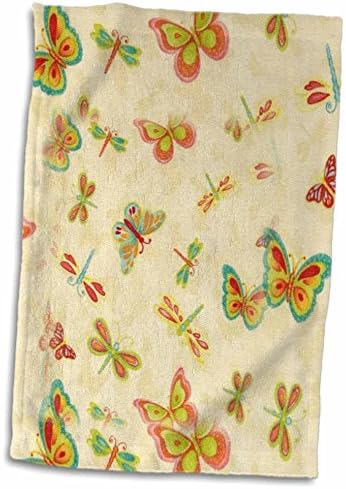 3drose Florene Decorative - Многу мушички на змејови n пеперутки - крпи