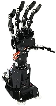 LXSWY Роботска рака 7 Степени На Слобода Бионичен Синхронизиран роботски рачен дланка носење Тело роботска РАКА САМ комплет ЗА Прикажување