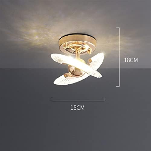IrdfWh ресторан Кристал долга линија Мала приврзова светла таванот лустер може да ротира мулти-обликувана тркалезна ламба