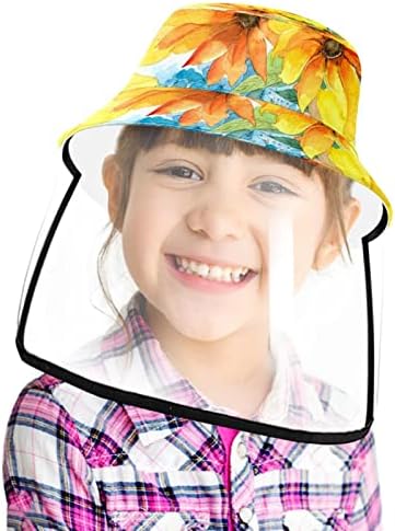 Заштитна капа за возрасни со штит за лице, рибарска капа Анти сонце капаче, лепчечка мрежа геометрија гроздобер модерна модерна