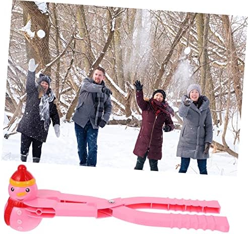 ХАПИНАРЕН Клип За Снежни Топки Од 4 парчиња Детски Снежни Топки Надворешни Играчки Детски Спортски Играчки Пластичен Производител На