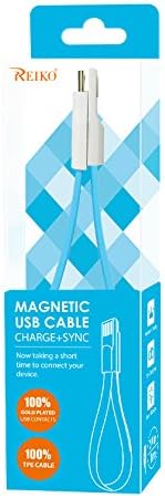 Реико 48инч 8пин магнетен Полнеж + Синхронизирај Микро УСБ кабел-Малопродажен Пакет-Греј