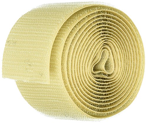 Velcro 1025-AP-PB/H беж најлон ткаени ленти за прицврстување, тип на кука, стандарден грб, 1-1/2 широк, 5 'должина