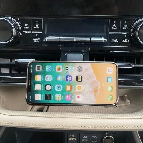 Носителот на телефонот на автомобилот Кукок одговара за Toyota Highlander 2020-2023 Надграден телефонски монтиран магнет обичај, табла за