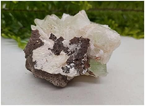 Doupe Healing Stone 150g-200g Природно зелено апофлит кристален кластер