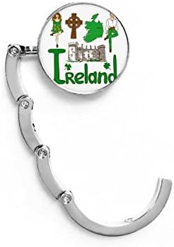 Ирска Национален симбол обележје за обележје на табела за декоративно затворање на капакот за преклопување на преклопување