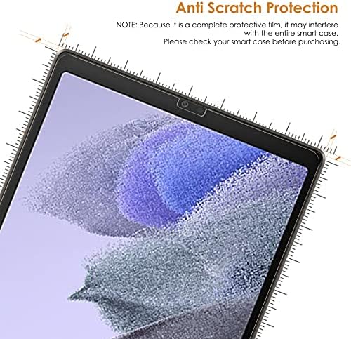Заштитник на екранот Hianjoo [2-Пак] Компатибилен со Samsung Galaxy Tab A7 Lite 8.7 , [HD Clarity] [9 цврстина] замена на стакло за