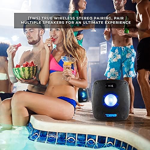 Bluetooth звучник Bluetooth за забава DS18 TLV6 - Голем, гласен, гласен Bluetooth звучник за куќа, забави - преносен, вистински безжичен