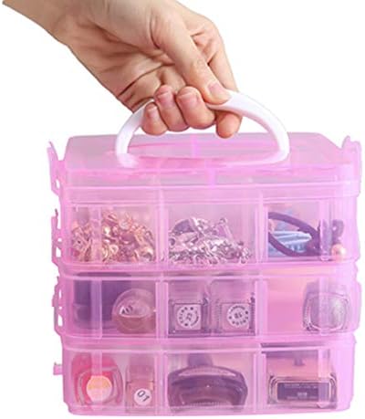 Накит Кутија Накит Ушни Клипови Организирајте Кутии За Складирање На Ушни Столпчиња, Кутии, Пластични Обетки, Мали Решетки И Преносни