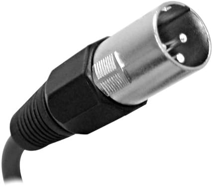 Сеизмички аудио - SAXLX -100 - 100 'Црвен XLR машки до XLR Femaleенски микрофон кабел - избалансиран - 100 стапки за лепенка
