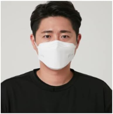 ЛАП КФ94 маска, заштитна форма на маска за риби, 3Д маска за лице за возрасни, направена во Кореја, 50 индивидуално спакувани маски