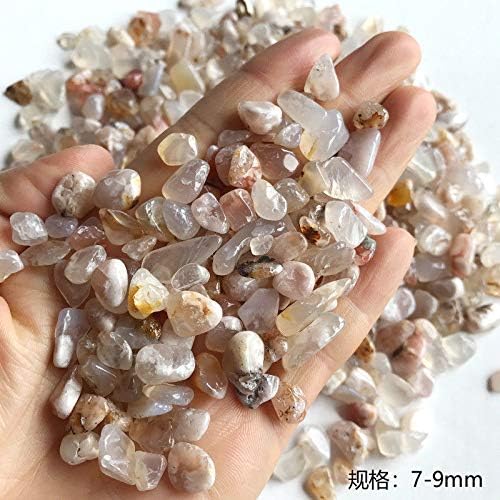 Ruitaiqin shitu 50g 2 големина природен сакура агат карпа кристален чакал камен полиран природни камења и минерали ylsh108
