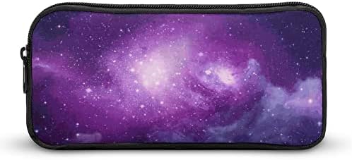 Виолетова вселенска торбичка торбичка торба за торбичка симпатична пенкало за државни простории за канцелариски кутии за шминка