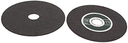X-Gree 125mmx1.2mmx222mm смола засилен отсечен прекин на тркалата диск црна 5 парчиња (Disco de corte de rueda Recortado reforzado con resina