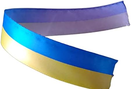 Национална лента на Украина Сино жолта боја. Симбол на национална борба за демократија, 20 сантиметри