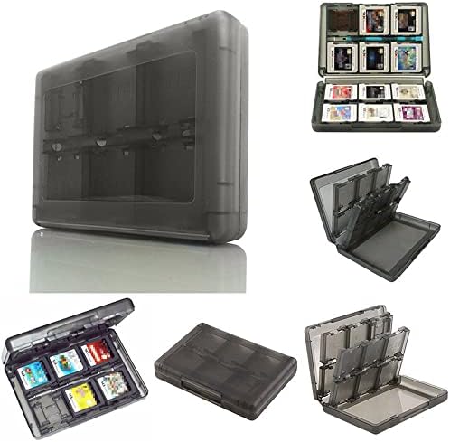Компатибилен случај со картички со 28-во-1 Компатибилен 3DS / 3DS / DSI / DSI XL / DSI LL / DS / DS Lite Касета за складирање на кутии