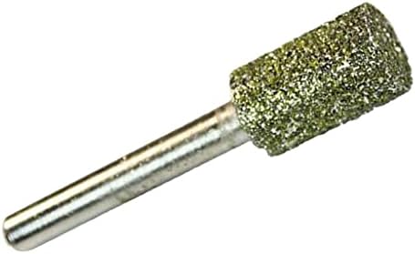 Fonowx цилиндрична глава од 6мм дијамантски точки поставени на делови за мелење на алатки, златни делови, златни