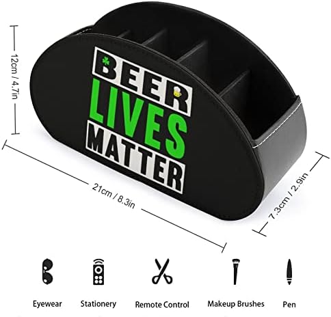 Кутија за организатор за далечински управувач на пиво за пиво