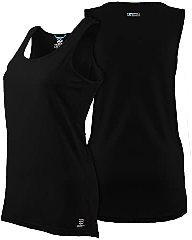Резервоарот за ладење на женски FieldSheer, кошула за тренингот без ракави, врвот на резервоарот за DrireLease