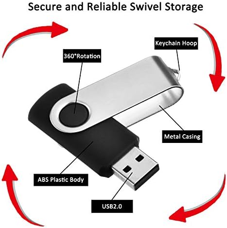 1GB USB Флеш Диск 1PCS ИСТБУЛ USB 2.0 Палецот Диск Вртливата USB Стап Масовно Свирка Стап Меморија Стап Метал Палецот Дискови