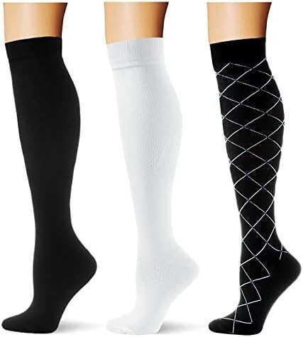 Чорапи За Компресија санирипл 20-30 ммхг Долги Чорапи За Жени И Чорапи Високи До Колена Најдобра Поддршка За Жените