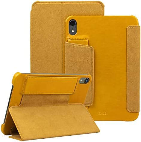 Alto Leather Folio Case за iPad mini 6, премиум италијански кожен случај за Apple iPad Mini 6 -ти генерал