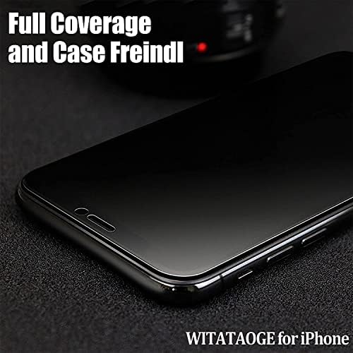 3 Пакет Компатибилен за iPhone 14 Pro 6.1 инчен Заштитник На Екранот За Приватност Калено Стакло [Анти-Шпион] Случај Пријателски, Лесна Инсталација