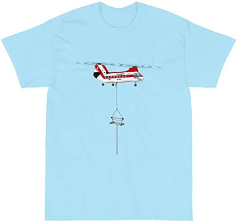 Flyboy Играчки Прилагодено Хеликоптер со Кула Маица HELI2F5BV107IT-RB1 Sky