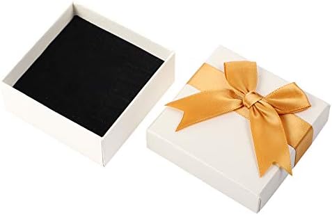 Амосфун Кутии За Подароци Со Боути Презентирајте Кутии За Складирање Украсни Подароци Контејнери За Накит Забави