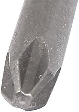AEXIT 6 mm тркалезни шрафцигери занишани 6 mm PH2 магнетски филипс шрафцигер бит филипс шрафцигер темно сива