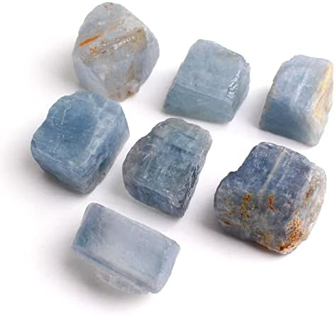 Laaalid xn216 1pc Природно сино барит кварц кристал камења Барит скапоцен камен заздравување на енергијата Минерали примерок научно истражување
