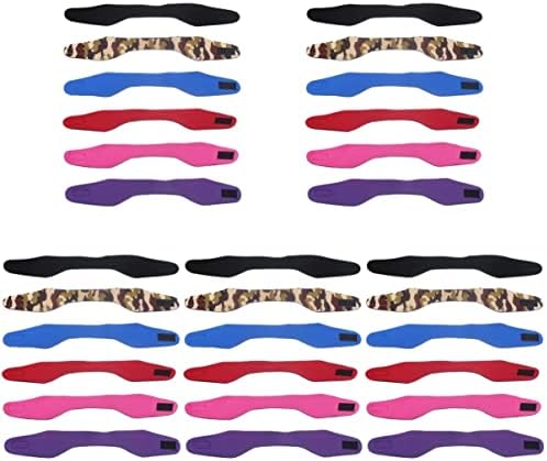 Besportble женски глави ленти 30 парчиња еластични за мажи за коса обука за коса неопренови жени велосипед покритие туш за дишење за