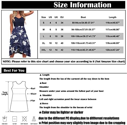 Lutенски летни фустани мода заплена крпеница печати неправилна обвивка бохо фустан плус големина