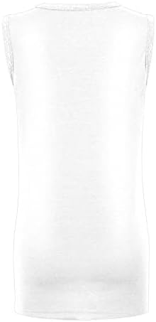 Дами без ракави памучни екипаж на вратот графички бренд Cami Camisole Top Vest Tee лето есен за тинејџери P8