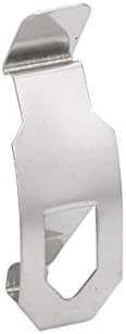 Клипови за стаклени кревети на Renvena 3D Prtiner Swiss Metal Small Photo Frage Spring Spring Clip Clip Hanger Silver Type B