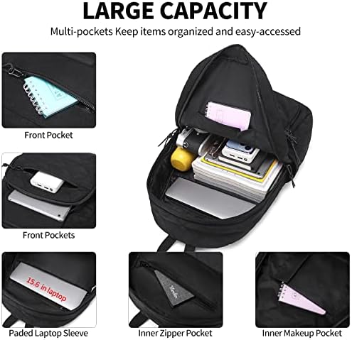 Водоотпорен лаптоп ранец на Вендра Мока за жени и мажи, пешачки ранец за патувања